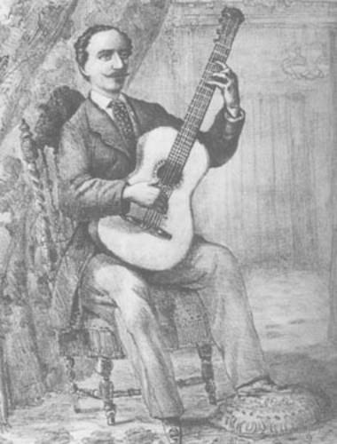 Tomás Damas (1817 -ca.1880) Scherzo Tomas Damas postura guitarra siglo XIX