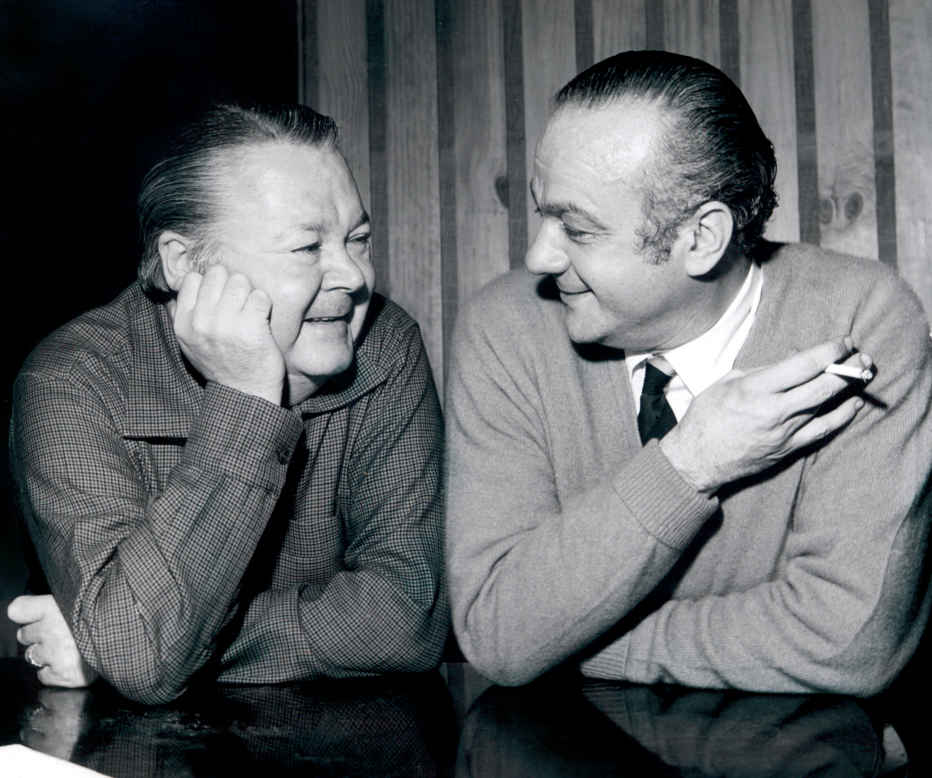 Aníbal Troilo y Ástor Piazzolla Troilo Piazzolla sonrientes smile